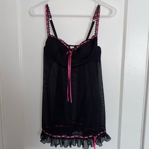 Victoria secret slip lingerie top